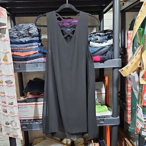 Source Unknown Black Backless Dress